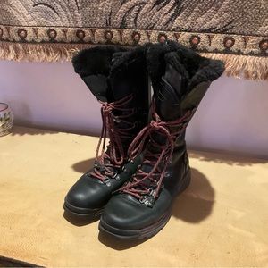 Merrell Natalya Leather Waterproof Boots EUC